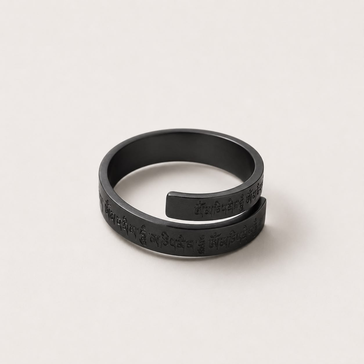 Harmony Inscribed Open Ring