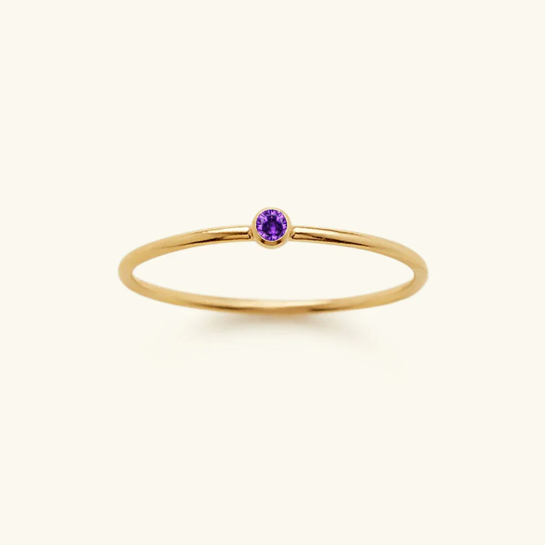 Amelia birthstone Ring