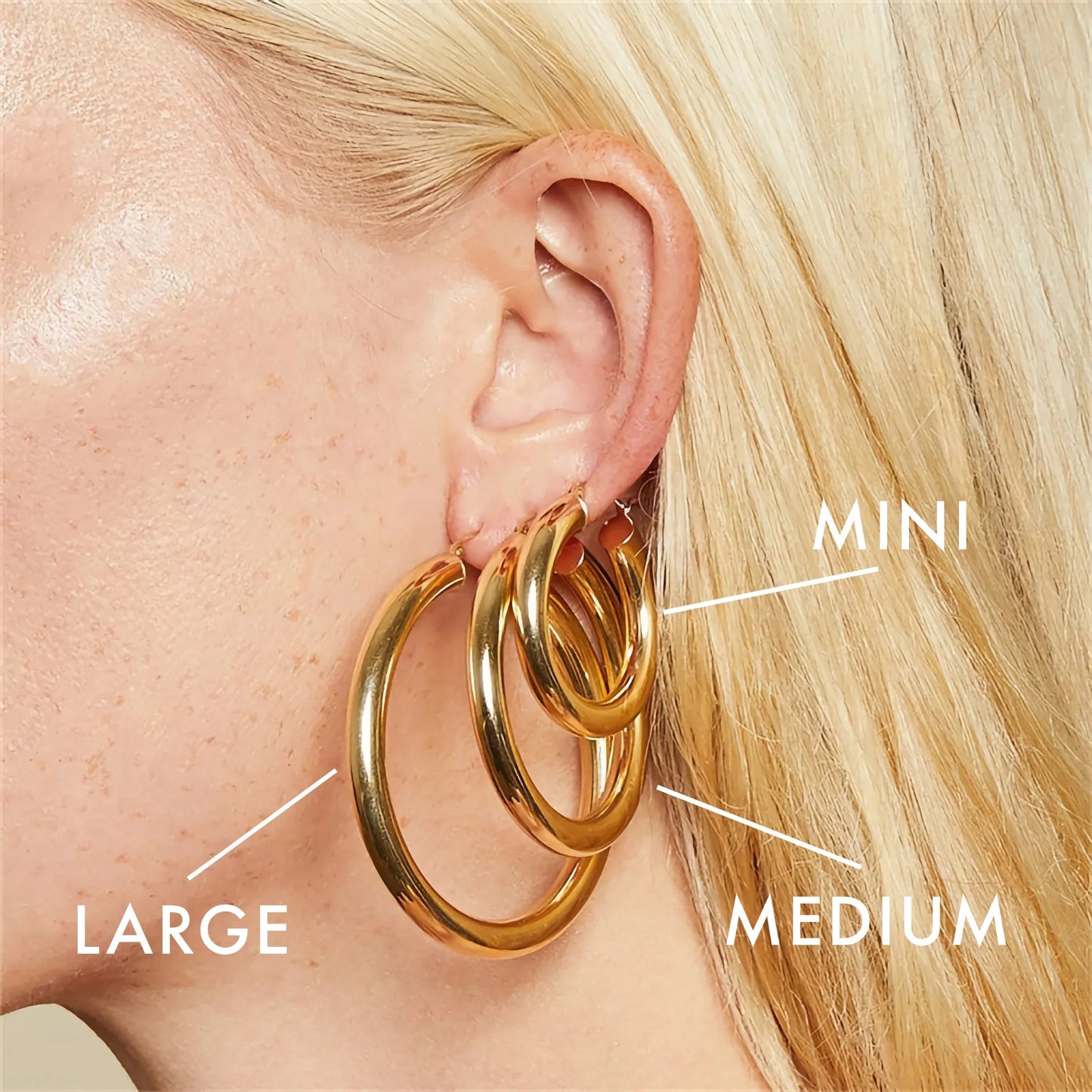 Bold Round Hoops
